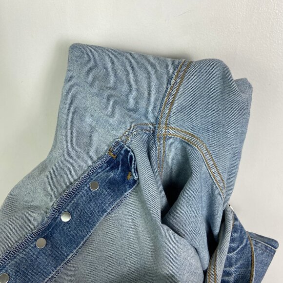 AGOLDE Revolve Nico High Waist Ankle Slim Fit Jeans Size‎ 29 Blue Denim Button - Picture 7 of 11